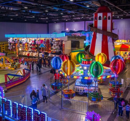 Harrogate Indoor Funfair | Half Price Riding Wristband