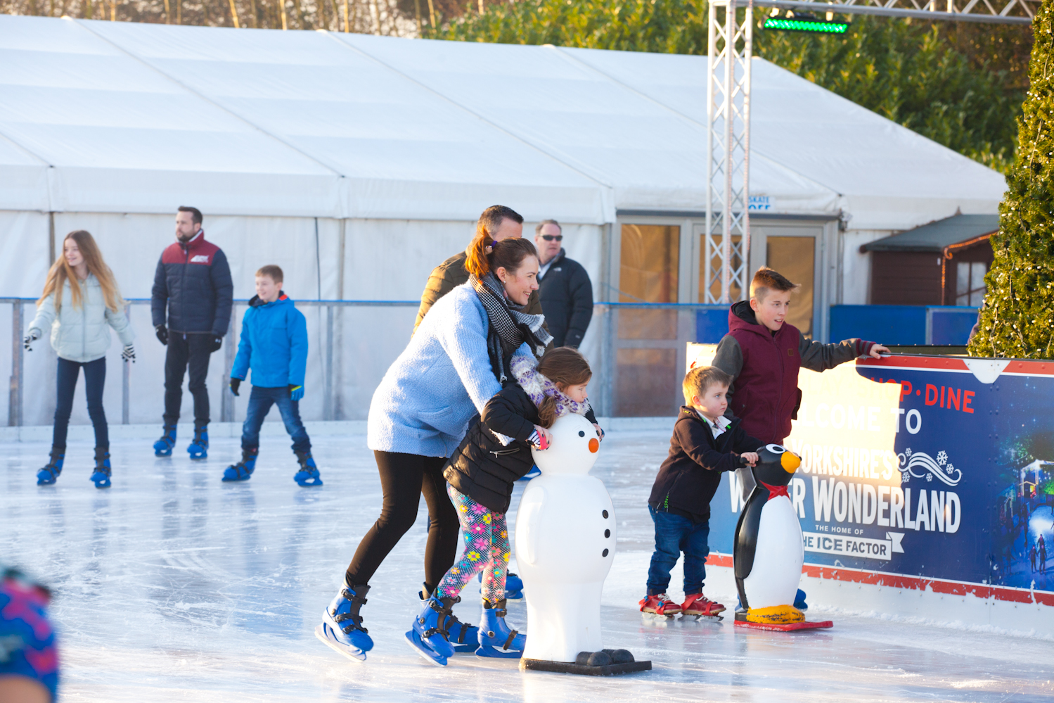Ice Skating and Funfair Rides at Yorkshire's Winter Wonderland | Half Price Family of 4 Ticket - Image 3