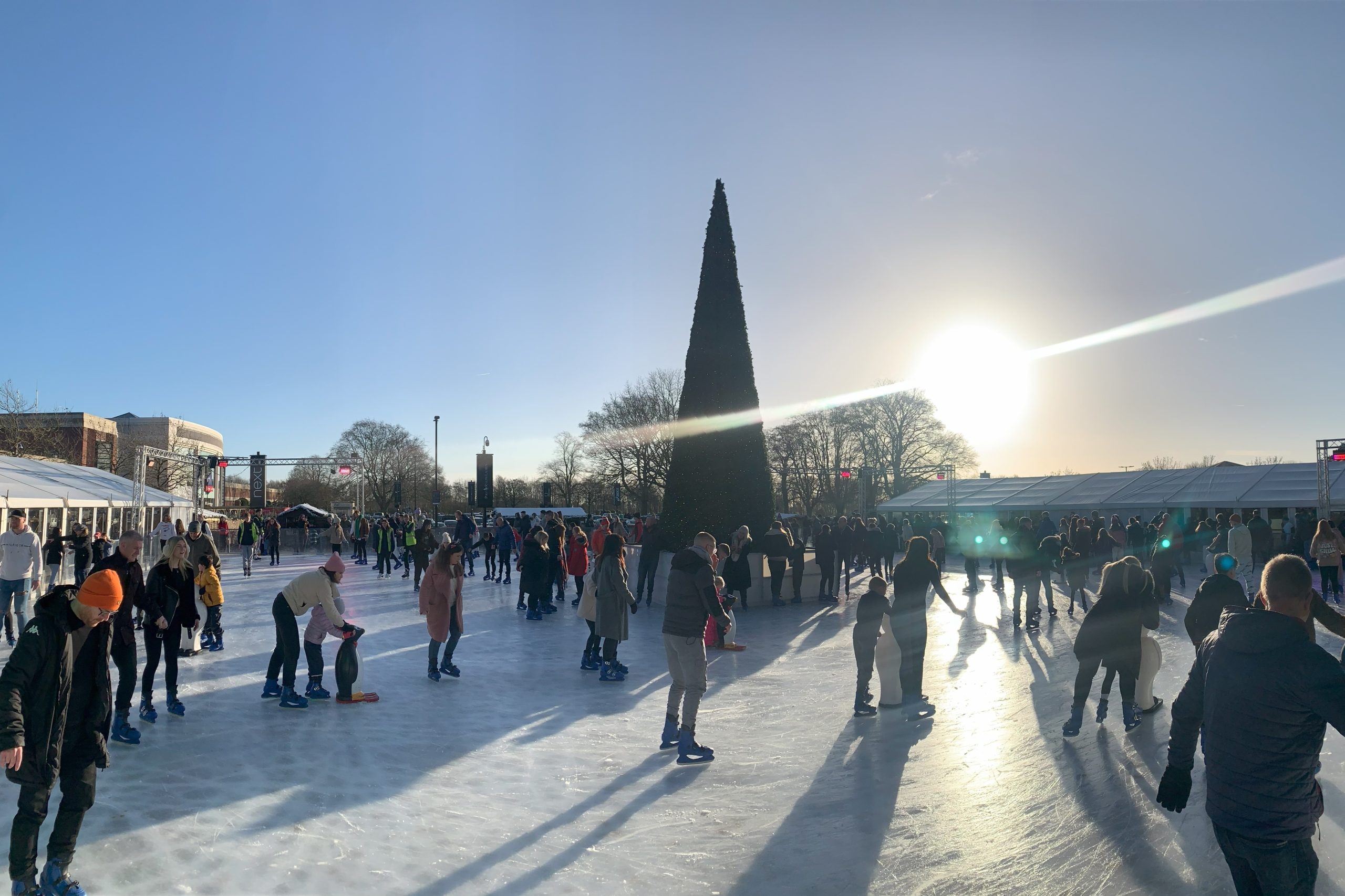 Ice Skating and Funfair Rides at Yorkshire's Winter Wonderland | Half Price Family of 4 Ticket