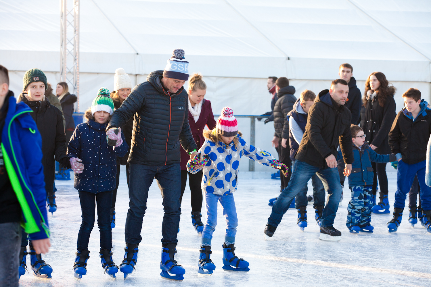 Ice Skating and Funfair Rides at Yorkshire's Winter Wonderland | Half Price Family of 4 Ticket - Image 7