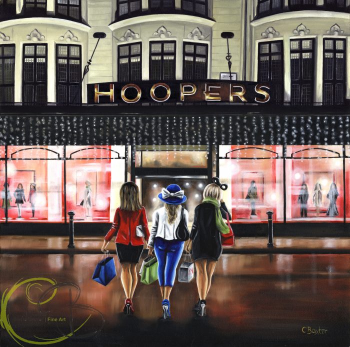 Claire Baxter Fine Art | Half price print: Here Come the Girls