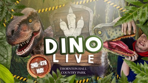 Thornton Hall Country Park | Half price family tickets for Dino Live!